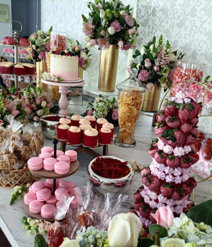 Mesa de dulces y postres